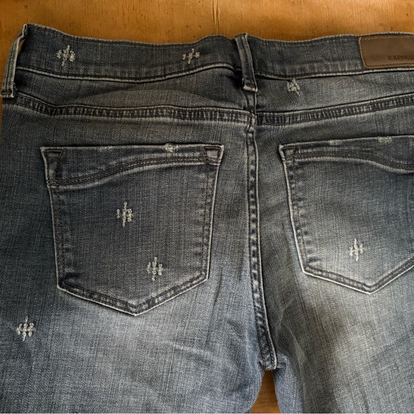 Express Ankle Legging Mid Rise Jeans - Picture 8 of 9